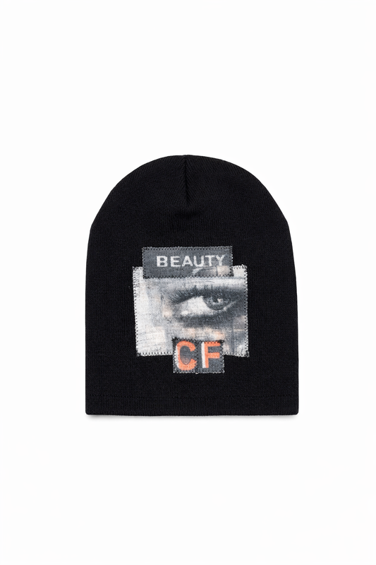 Black “Editorial” Beanie